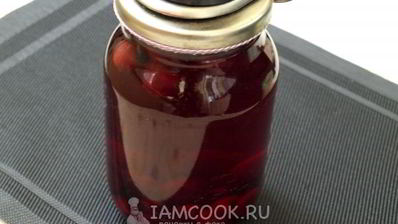 компот из вишни и смородины