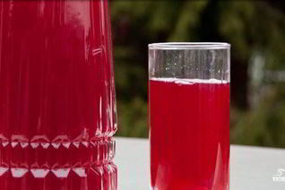 Компот из вишни замороженной