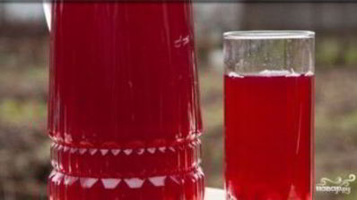 компот из вишни замороженной