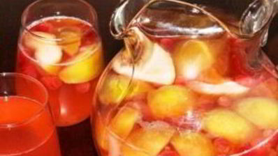 компот из яблок и клюквы