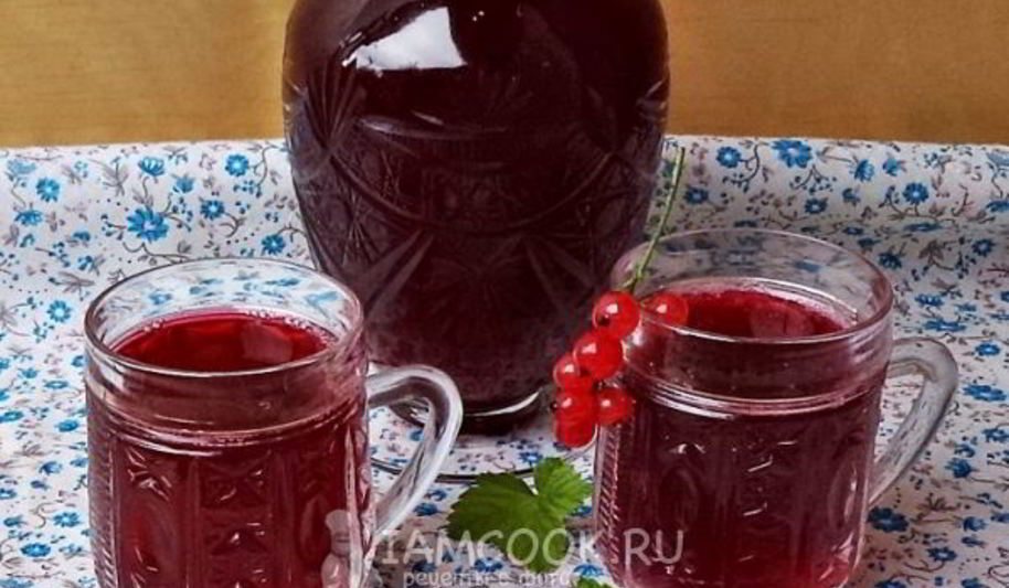 Рецепт компота из ягод