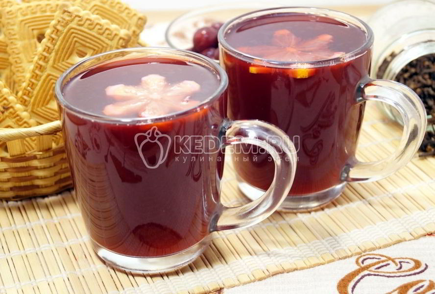 Компот из замороженной вишни