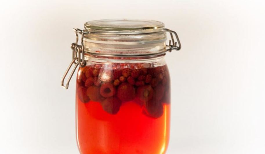 Рецепт компота из земляники и малины