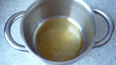 миндальные блинчики с компотом из ананаса, фиников и ванили