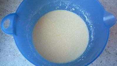 миндальные блинчики с компотом из ананаса, фиников и ванили