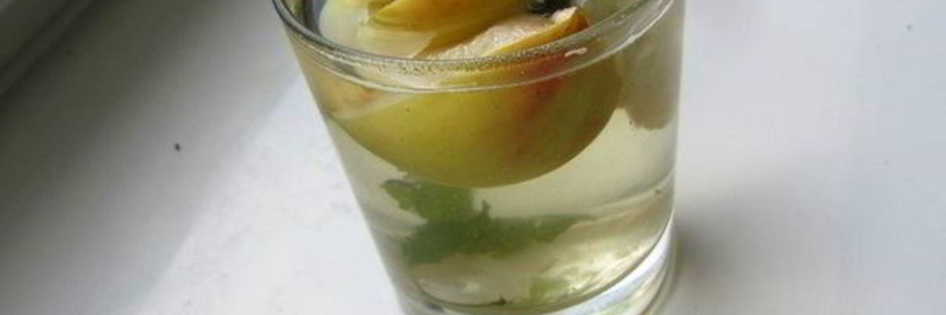 Яблочный компот из свежих яблок