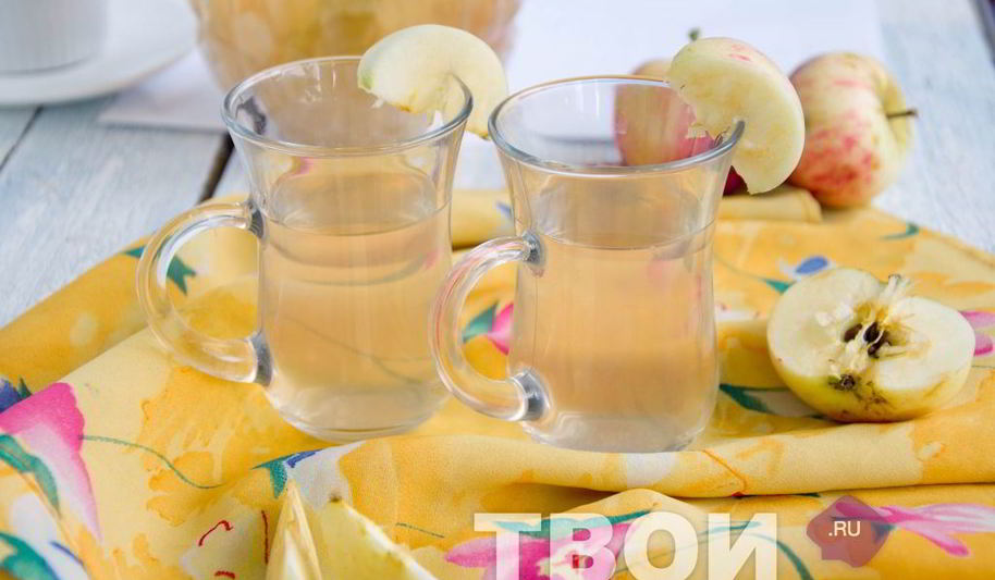 Рецепт яблочного компота