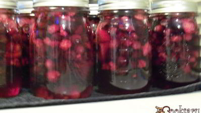 ягодный компот на зиму