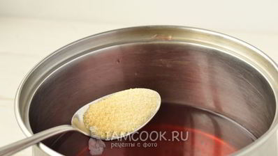 желе из компота