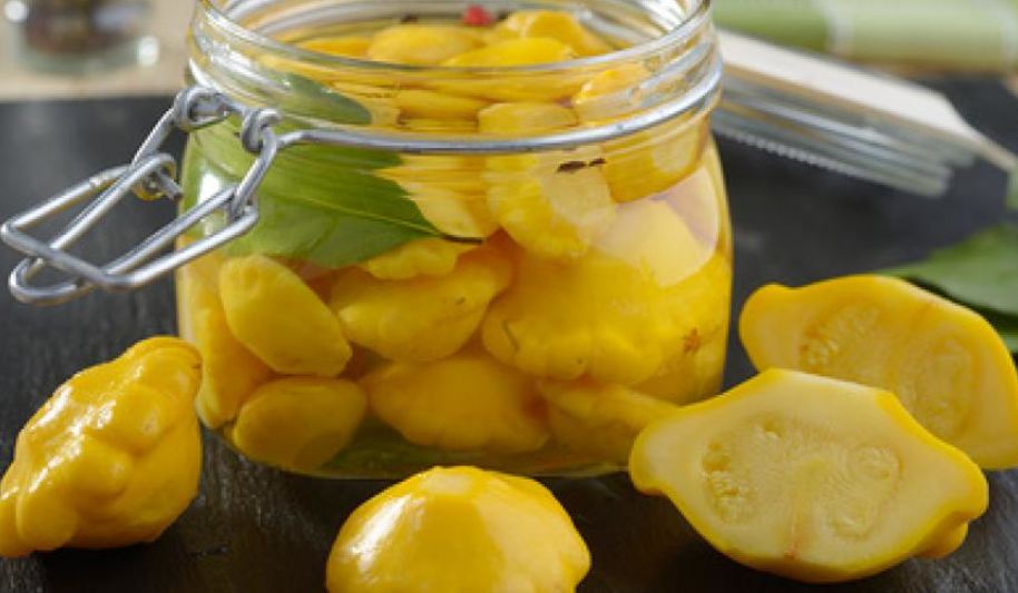 Рецепт консервированных патиссонов