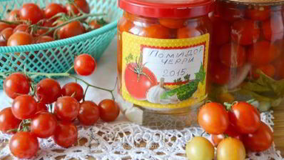 консервированные помидоры черри на зиму