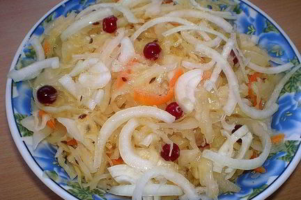 Квашеная капуста по-немецки