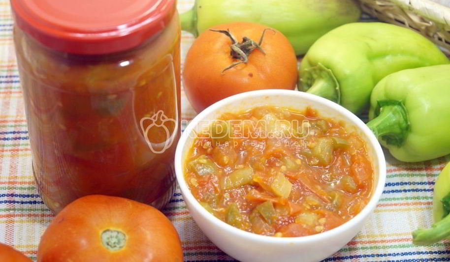 Рецепт домашнего кетчупа лечо