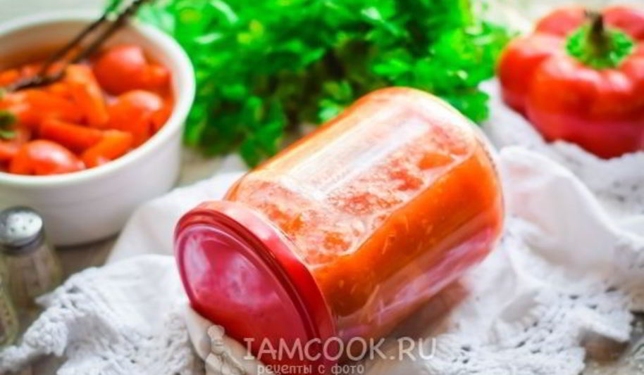 Рецепт лечо без моркови и лука