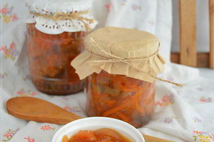 Лечо из баклажанов