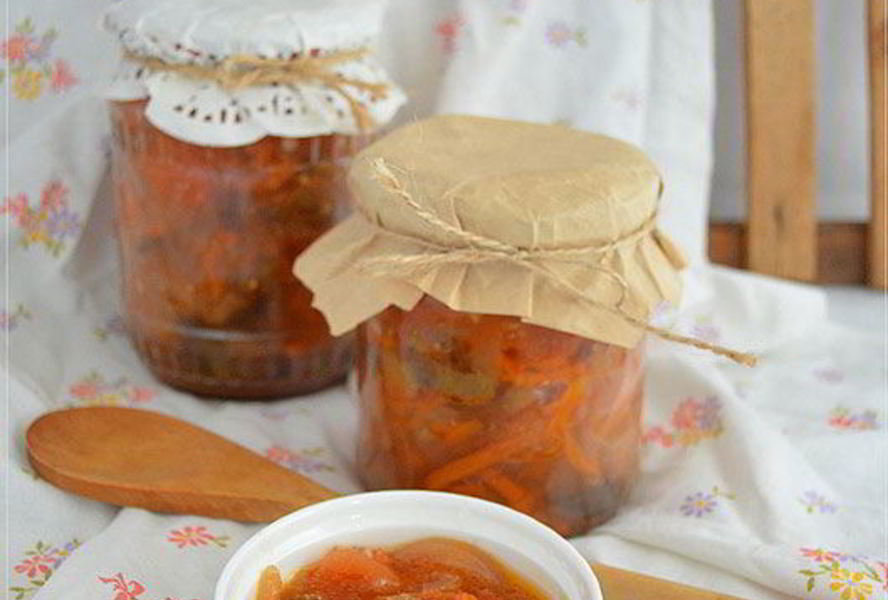 Лечо из баклажанов