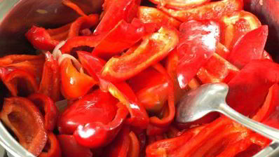 лечо из болгарского перца и помидоров на зиму