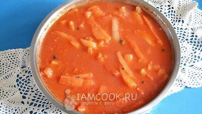 лечо из болгарского перца с томатной пастой