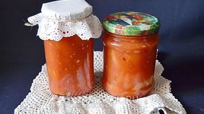 лечо из болгарского перца с томатной пастой