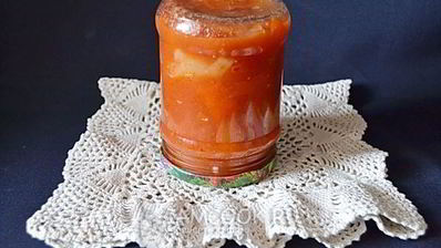 лечо из болгарского перца с томатной пастой