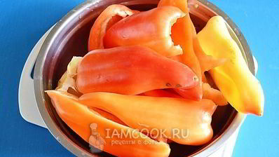лечо из болгарского перца с томатной пастой