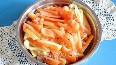 лечо из болгарского перца с томатной пастой