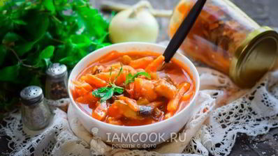 лечо из кабачков и баклажанов