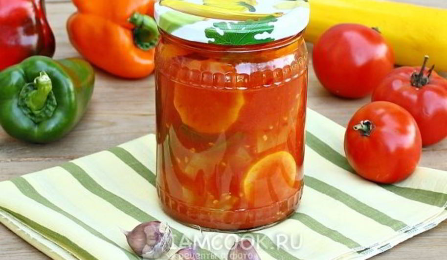 Рецепт лечо из кабачков и перца