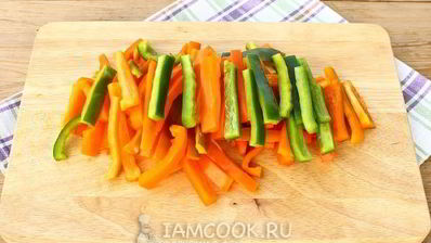 лечо из кабачков и перца