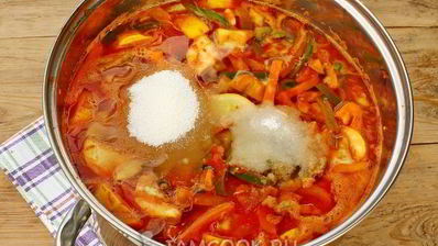 лечо из кабачков и перца