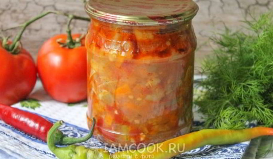 Рецепт лечо из кабачков с помидорами на зиму