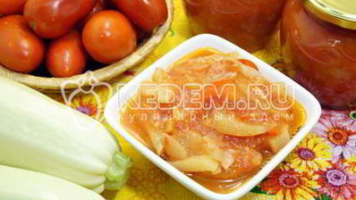 лечо из кабачков в мультиварке