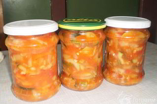 Лечо из кабачков