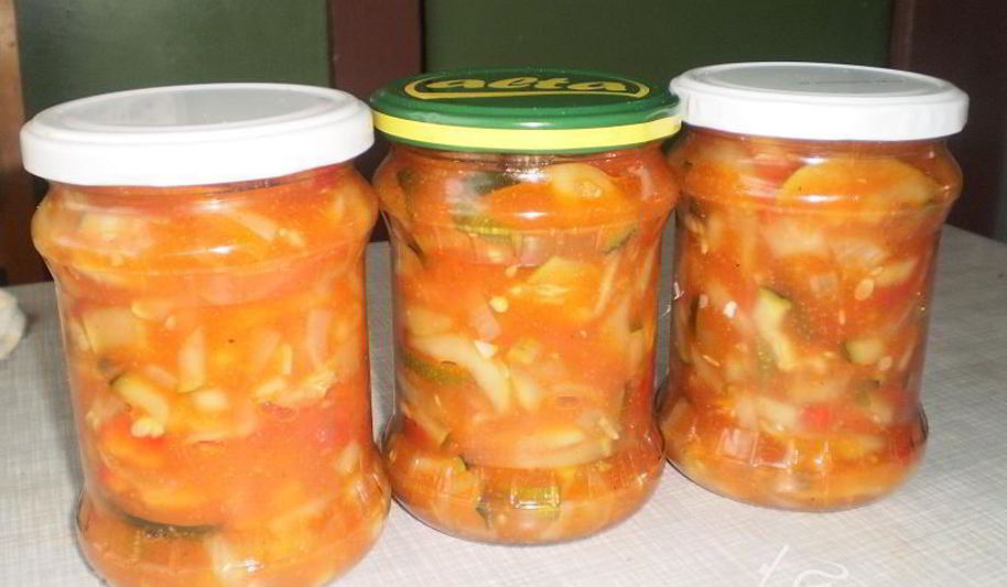 Рецепт лечо из кабачков