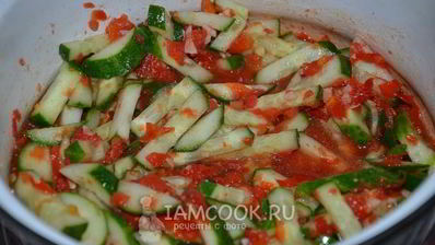 лечо из огурцов на зиму