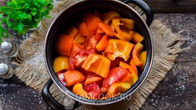 лечо из перца и моркови на зиму