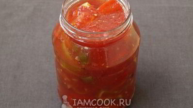 лечо из перца и помидоров без уксуса