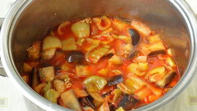 лечо с баклажанами на зиму