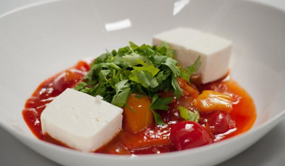 Рецепт лечо с брынзой