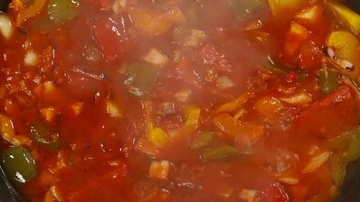 лечо с брынзой