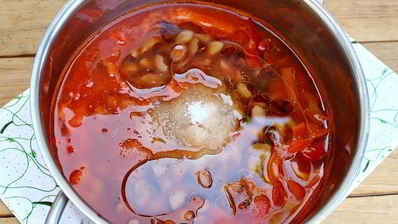 лечо с фасолью на зиму