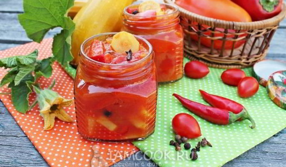 Рецепт лечо с кабачками и перцем на зиму