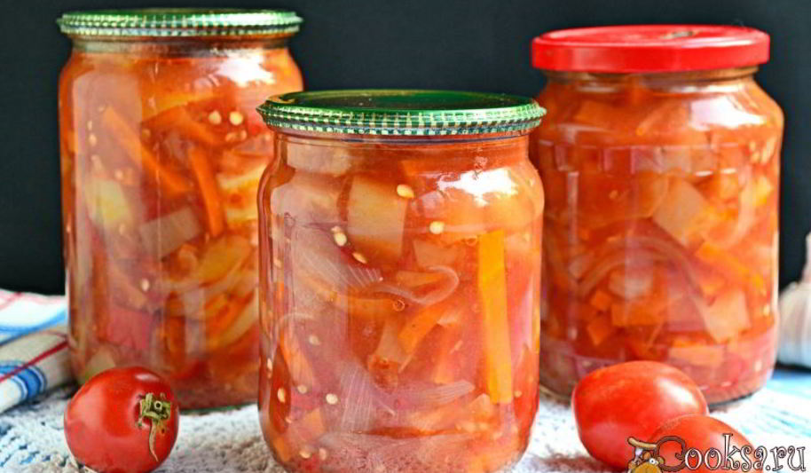 Рецепт лечо с луком и морковью в мультиварке на зиму