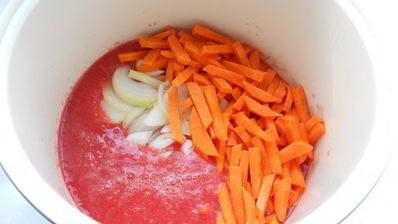 лечо с луком и морковью в мультиварке на зиму