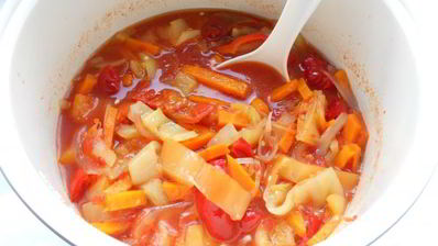 лечо с луком и морковью в мультиварке на зиму