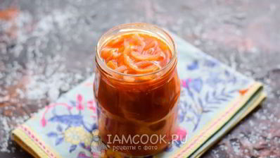 лечо с морковью и томатной пастой