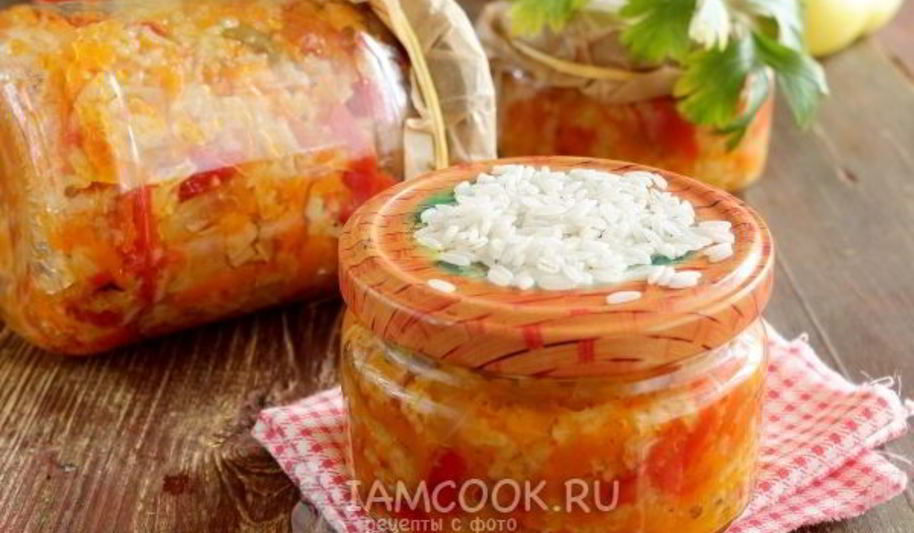 Рецепт лечо с рисом