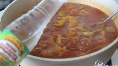 лечо с шампиньонами