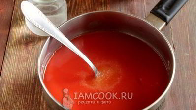 лечо с томатным соком
