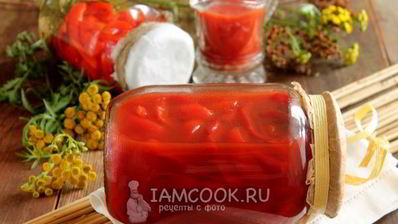 лечо с томатным соком
